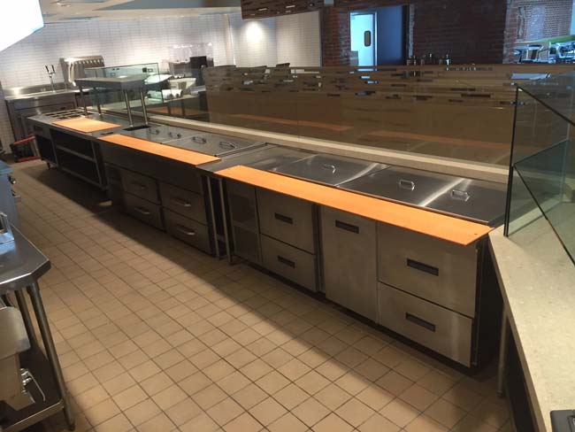 Commercial Kitchen Front of House Installation