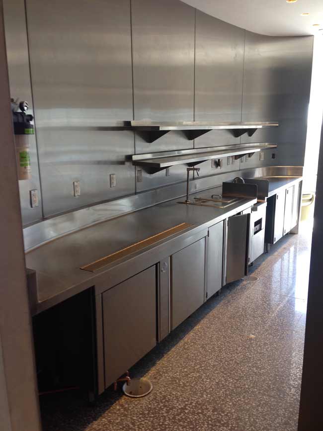 Shelves on a Radius