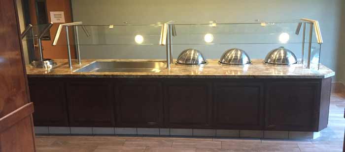 Sneeze Guard Installation